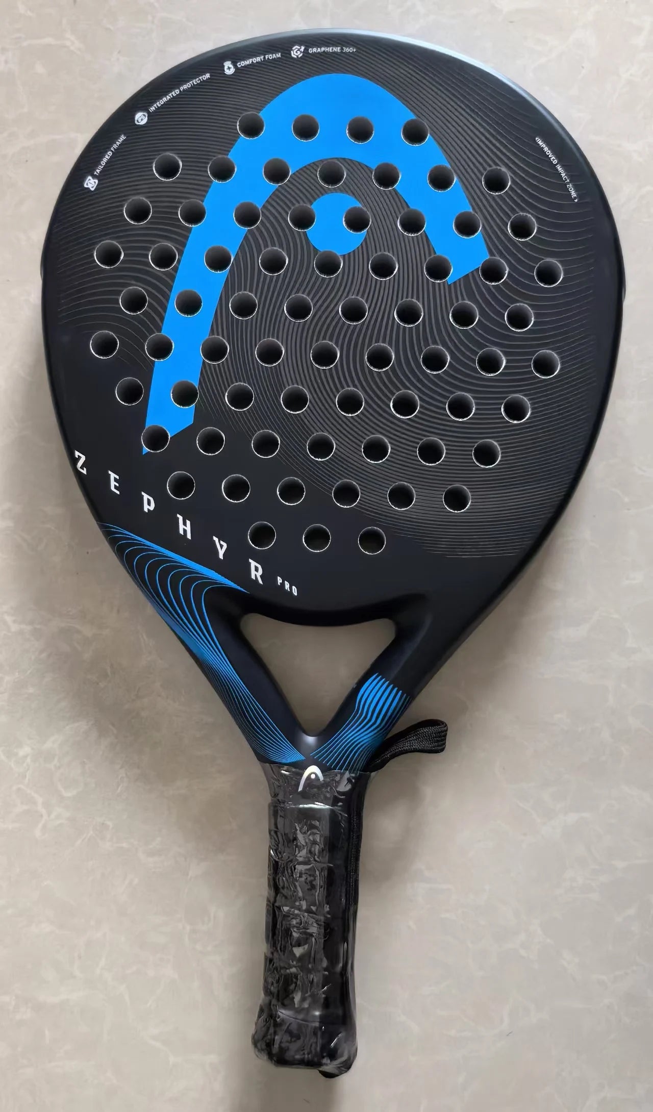 HEAD Tennis Racket HEAD PADEL Cage Plate Tennis Racket ZEPHYR Series All Carbon