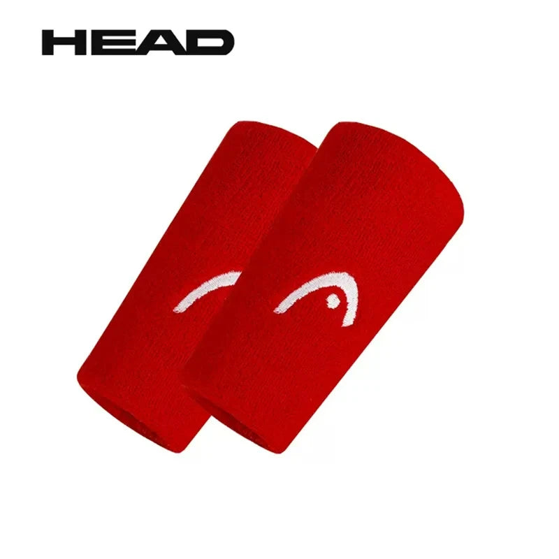 HEAD Wrist Protection Tennis Basketball Volleyball Badminton Running Fitness Sweat Absorbent Cotton Sport Towel Sweat Wrist Band