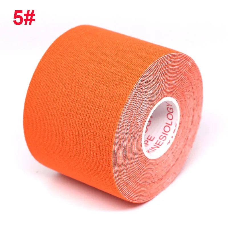 5 Size Kinesiology Tape Athletic Elastoplast Sport Recovery Strapping Gym Waterproof Tennis Muscle Pain Relief Bandage