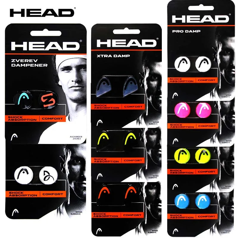 10Pcs Original HEAD Tennis Racket Vibration Dampeners Anti-vibration Silicone Sport Accessories Tennis Racquet Shock Absorber