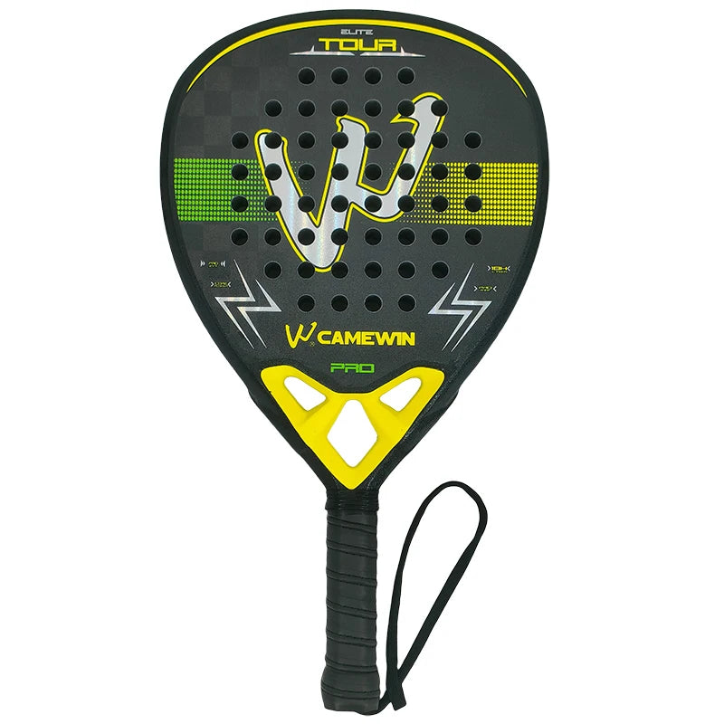 18K carbon fiber Padel racket Paddle racket EVA elastic memory foam core Lightweight tennis racket Carbon fiber padel racket