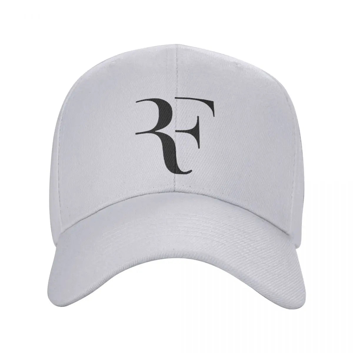 Men Women RF Roger Federer Patch Tennis Hats curved Baseball Caps Polyester Hat Trucker Hat Adjustable Sun Caps Summer