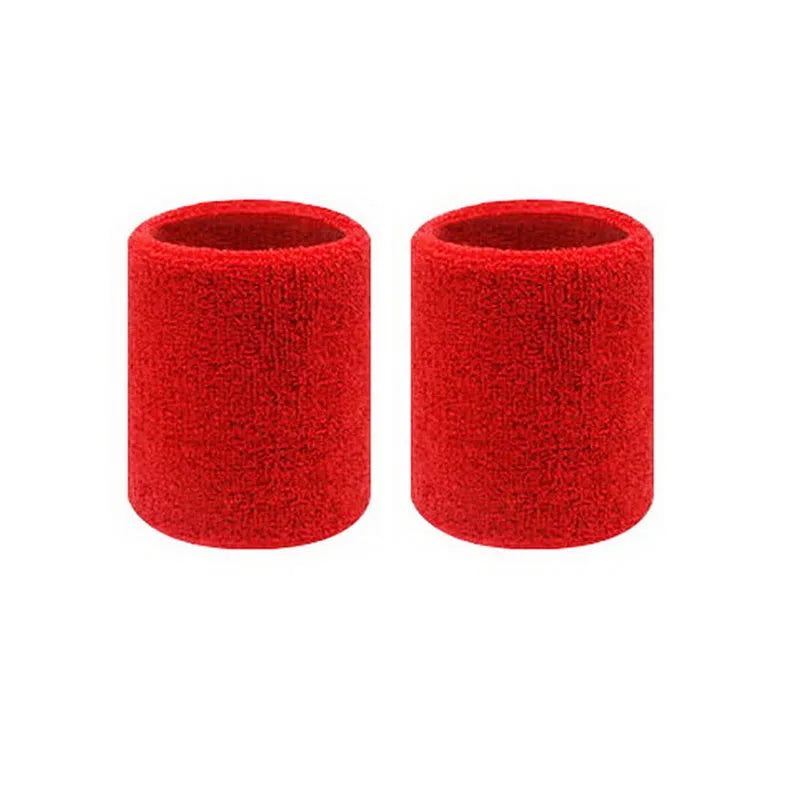 2 Pcs Towel Sports Wristbands Tennis Sweat Bands Wrist Guard For Basketball Volleyball padel Fitness Sweatbands Wrist Wrap Cuff