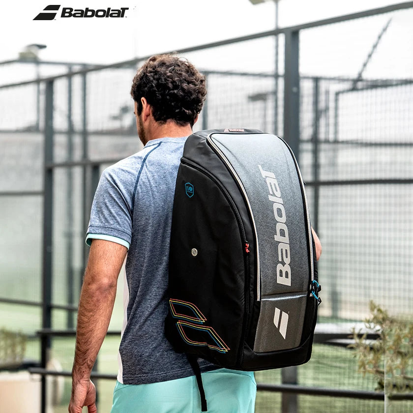 Babolat Official RH PERF PADEL Backpack Plate Cage style Babolat Double Shoulder Beach Tennis Bag Big Capacity