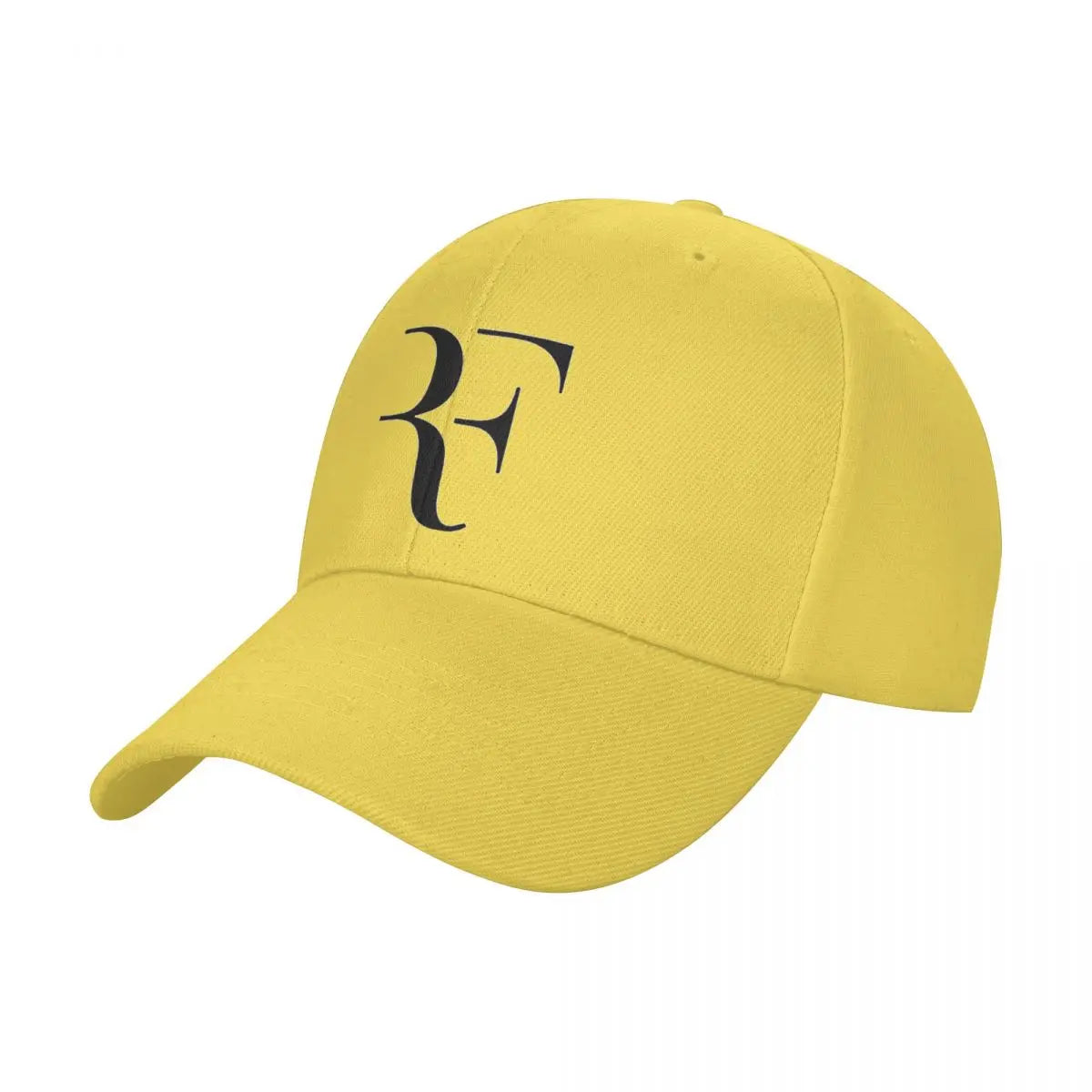 Men Women RF Roger Federer Patch Tennis Hats curved Baseball Caps Polyester Hat Trucker Hat Adjustable Sun Caps Summer