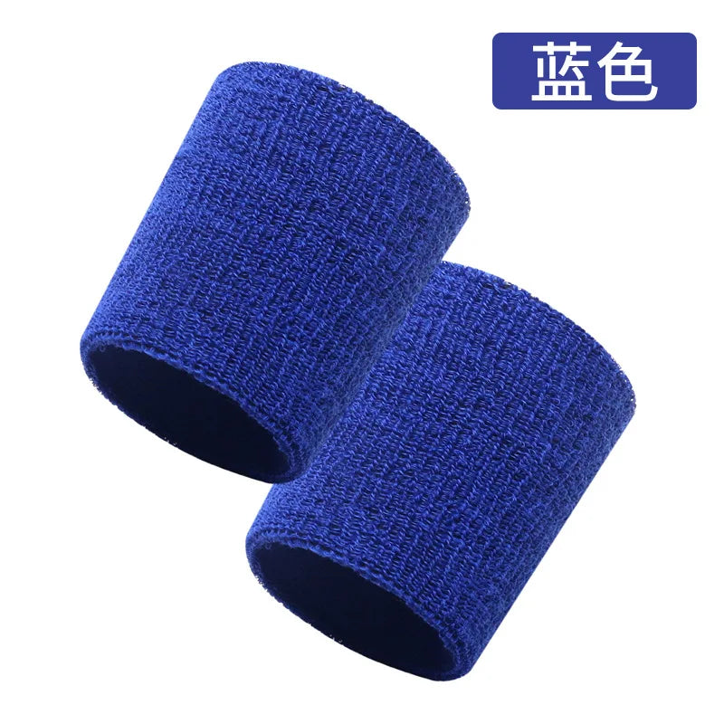 2 Pcs Towel Sports Wristbands Tennis Sweat Bands Wrist Guard For Basketball Volleyball padel Fitness Sweatbands Wrist Wrap Cuff