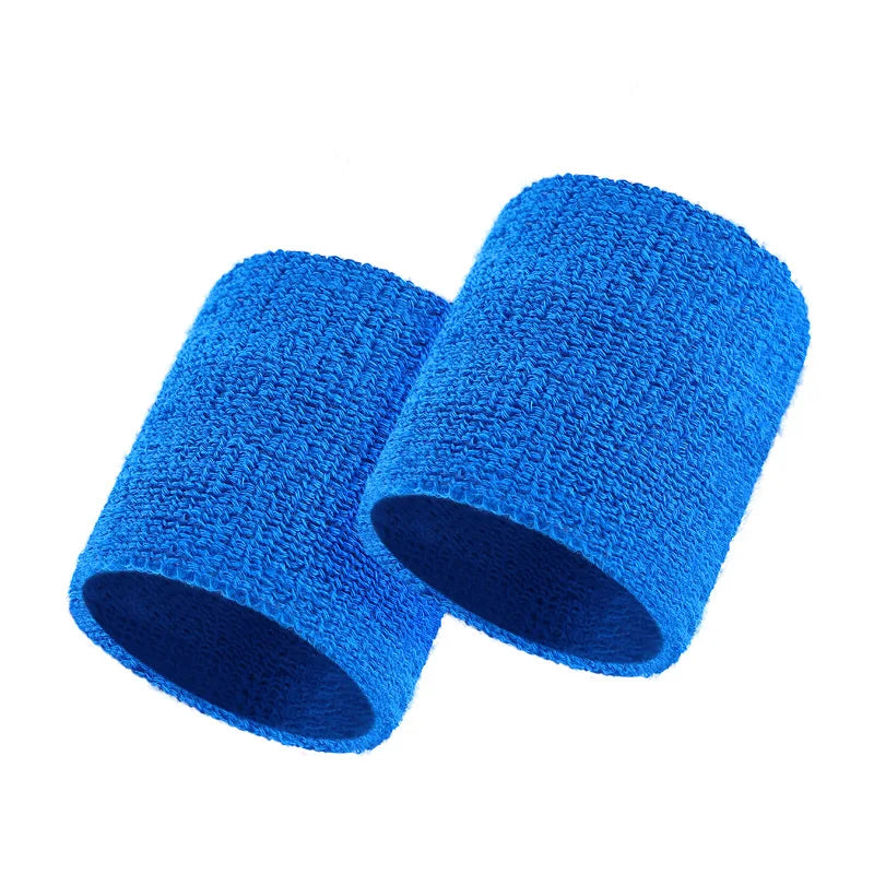 2 Pcs Towel Sports Wristbands Tennis Sweat Bands Wrist Guard For Basketball Volleyball padel Fitness Sweatbands Wrist Wrap Cuff