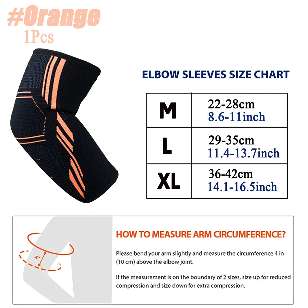 Elbow Support Elastic Gym Sport Elbow Protective Pad Absorb Sweat Sport Basketball Volleyball Tennis Arm Sleeve Elbow Brace