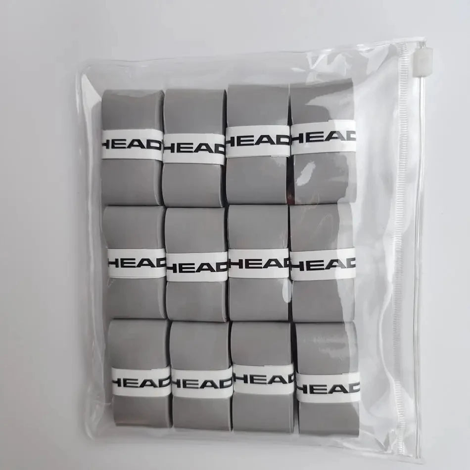 1/12Pcs HEAD Overgrip Badminton Racket Grips Tennis Racket Overgrip Anti Slip Hand Glue Sweat Absorption Original HEAD Overgrip