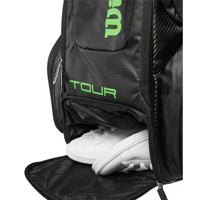 Wilson Tennis Bag Holds 2 Tennis Rackets Tennis Backpack Daily Portable Court Racket Bag Men Women Padel Sports Backpack