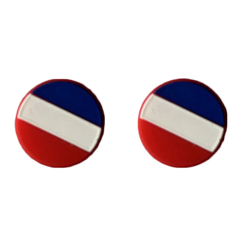 2Pcs Country Flag Shape Tennis Vibration Dampeners Silicone Tennis Dampeners Racket Anti Vibration Damper Tennis Accessories