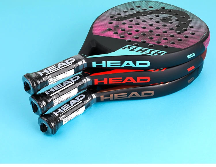 HEAD Padel Tennis Racket Carbon Racquet FLASH Series For Adult Base Players