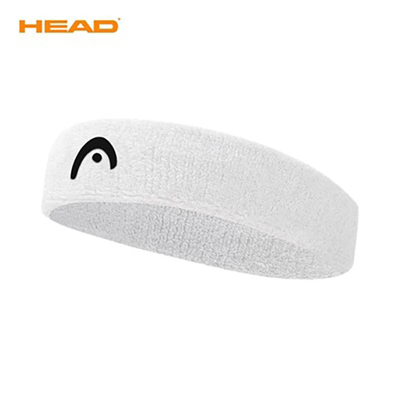 HEAD Exercise Headband Fitness Sweat Absorption Belt Badminton Yoga Basketball Running Headband Tennis Scarf